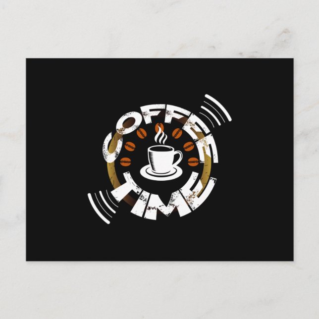 Coffee Time Postcard (Front)