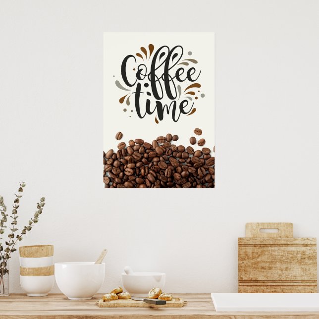Coffee Time Poster (Kitchen)