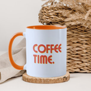 Coffee Time   Simple Minimalist Everyday Mug