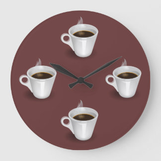 Coffee Time Wall Clock