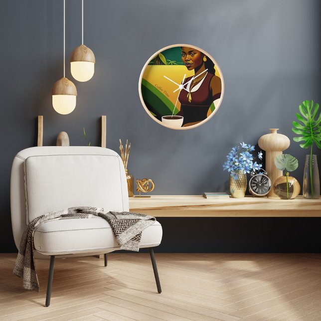 Coffee Time Wall Clock (Creator Uploaded)