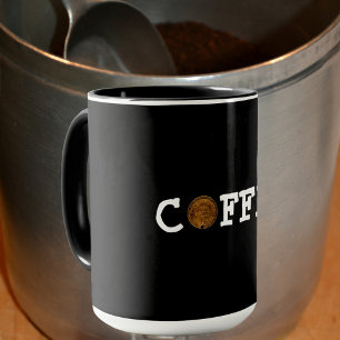 COFFEE Token Good for One Black Mug