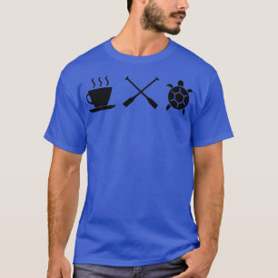 Coffee Tortoises Rowing T-Shirt