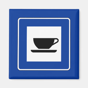 Coffee Traffic Sign Magnet
