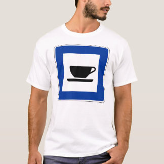 Coffee Traffic Sign T-Shirt