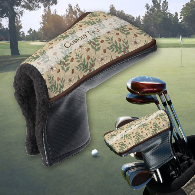 Coffee Tree Pattern Golf Head Cover (Creator Uploaded)