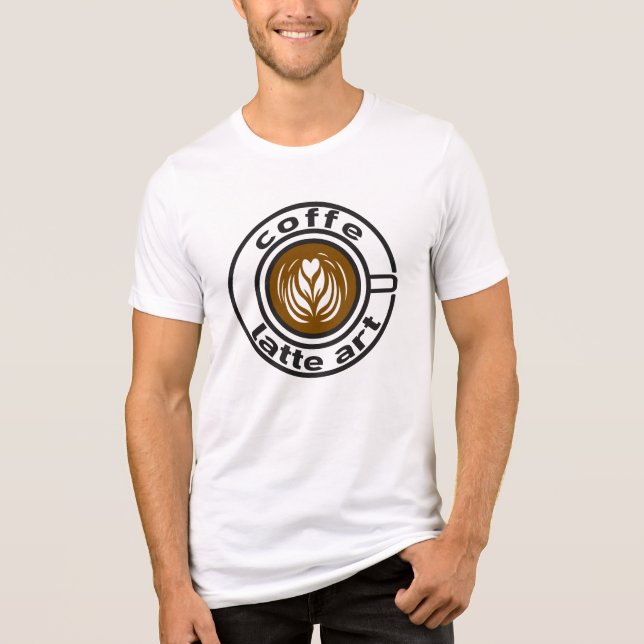 coffee  Tri-Blend shirt (Front)