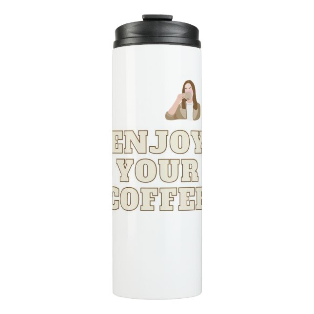 Coffee Tumblr Thermal Tumbler (Front)
