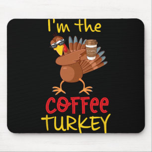 Coffee Turkey Matching Family Group Thanksgiving P Mouse Mat