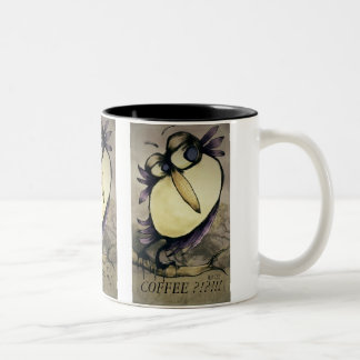 "COFFEE ?!?!!!" Two-Tone COFFEE MUG