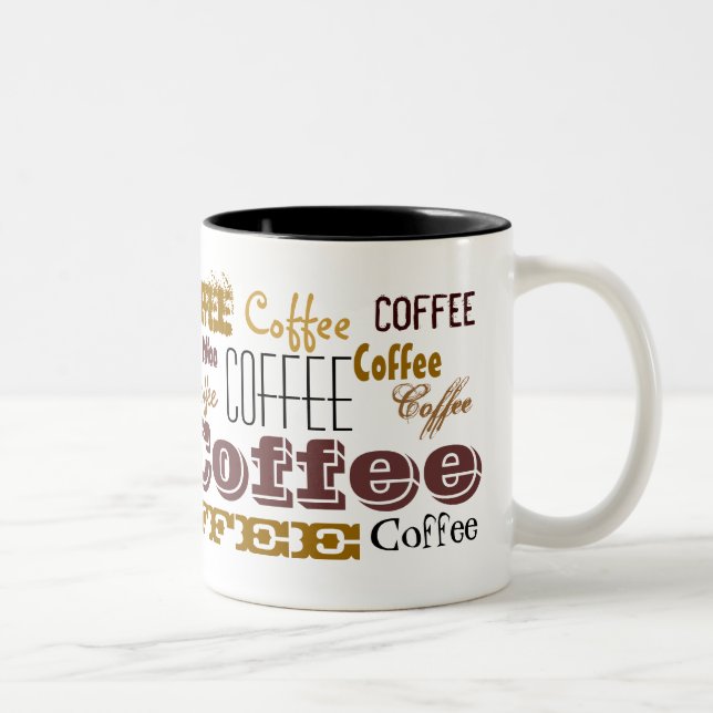 Coffee Two-Tone Coffee Mug (Right)