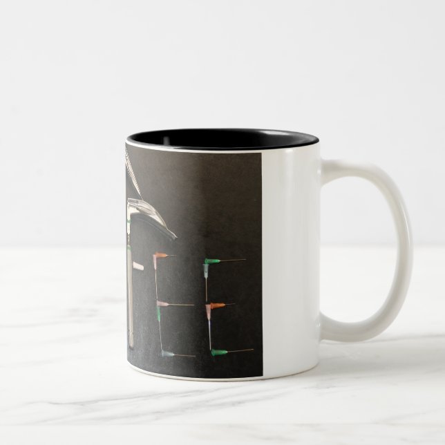 COFFEE Two-Tone COFFEE MUG (Right)