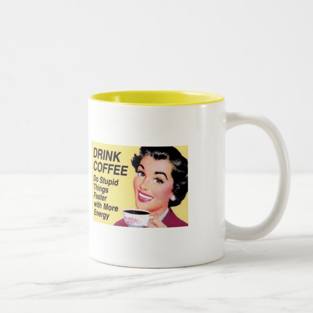 Coffee Two-Tone Coffee Mug (Right)