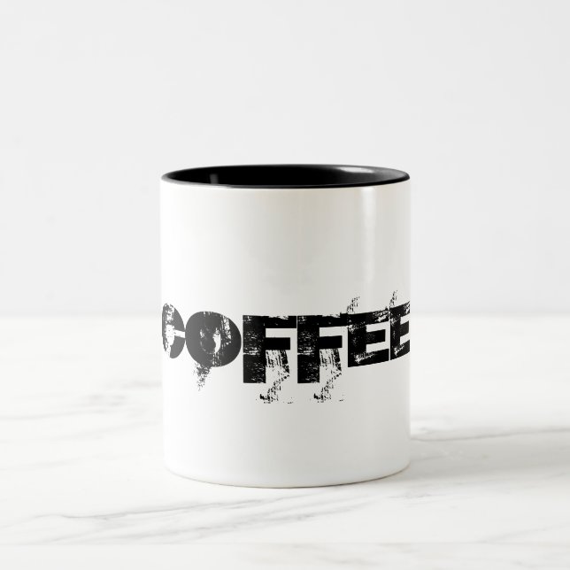 Coffee Two-Tone Coffee Mug (Center)