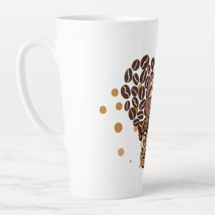 coffee vibes design latte mug