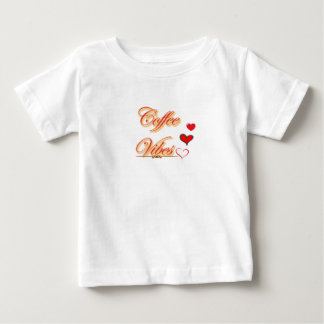 "Coffee Vibes: Textual Tranquillity" Baby T-Shirt