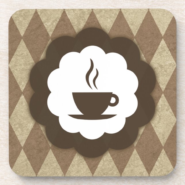 coffee vintage coaster (Front)