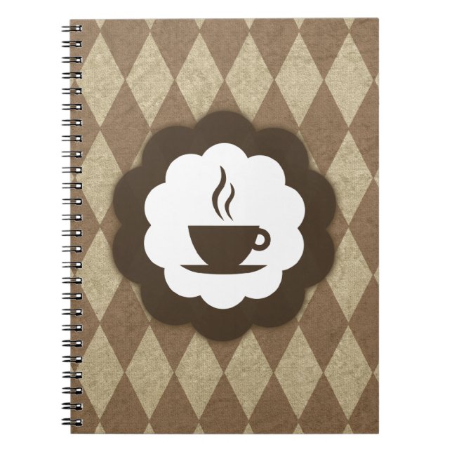 coffee vintage notebook (Front)