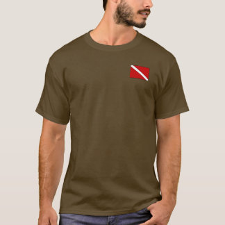 Coffee Warms a Diver Twice - T Shirt
