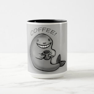coffee whale  mug