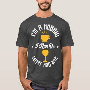 Coffee Wine Hybrid Alcohol Coffee Addict T-Shirt