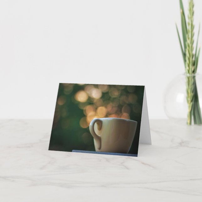 Coffee with a Side of Sunrise Note Cards (Front)