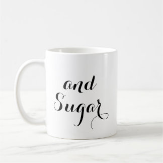Coffee with Cream and Sugar Mug