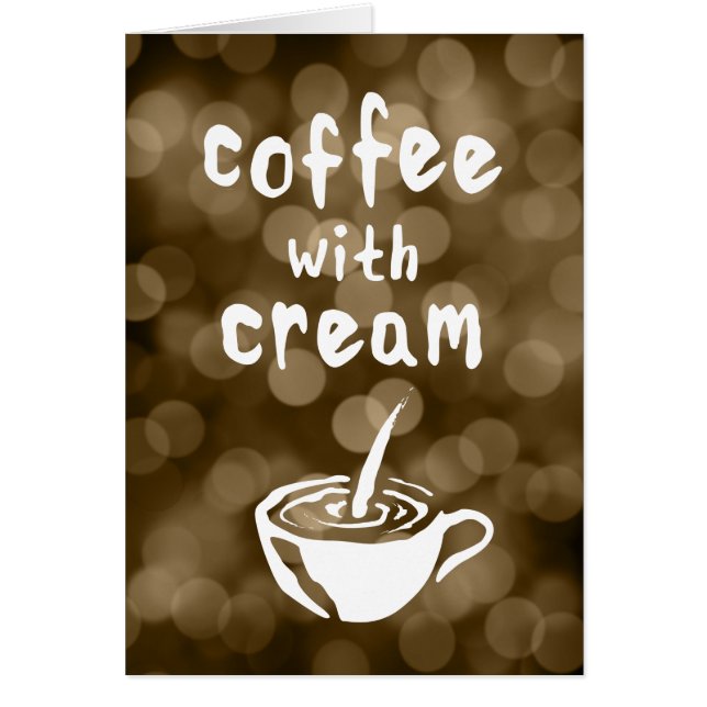 coffee with cream bokeh (Front)