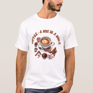 Coffee With Spices Sublimation Men's T-Shirt - "Co