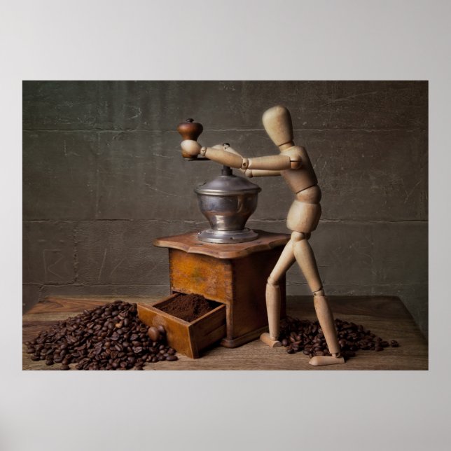 Coffee Worker Poster (Front)