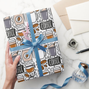 Coffee Wrapping Paper