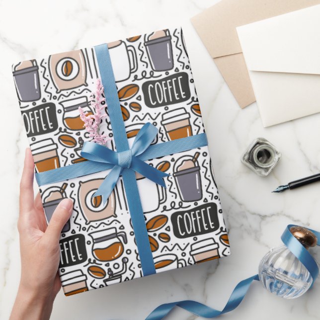 Coffee Wrapping Paper (Gifting)