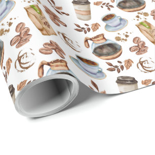 Coffee Wrapping Paper