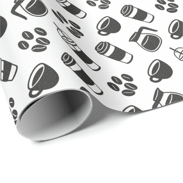  Coffee Wrapping Paper (Roll Corner)