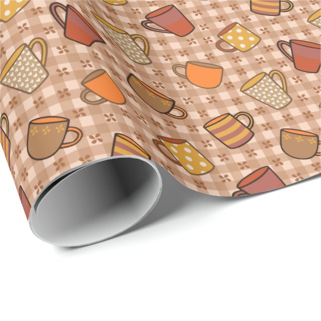 Coffee Wrapping Paper (Roll Corner)