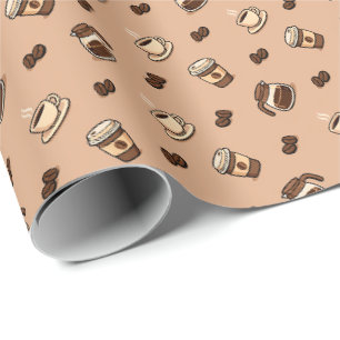 Coffee Wrapping Paper