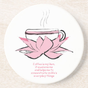 coffee zen coaster
