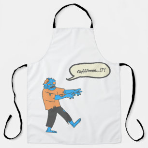 Coffee zombie  apron