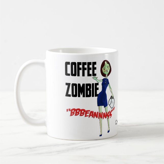 Coffee Zombie Mug (Left)