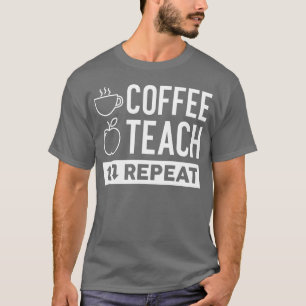 Coffeeeach Repeat 70s retro T-Shirt