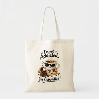 Coffeeholic Coffee Tote Bag