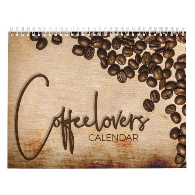 Coffeelovers | Coffee Wall Calendar (Cover)