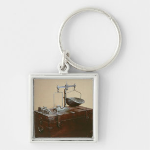 Coffer and scales key ring
