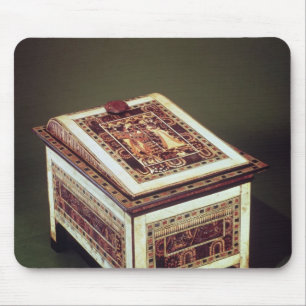 Coffer, from the Tomb of Tutankhamun Mouse Mat