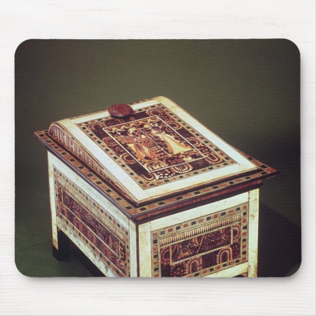 Coffer, from the Tomb of Tutankhamun Mouse Mat (Front)