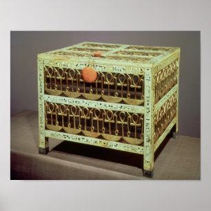 Coffer from the treasury of tomb of poster