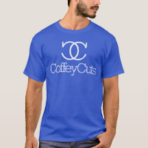 Coffey Cuts Men's Royal Blue T-Shirt