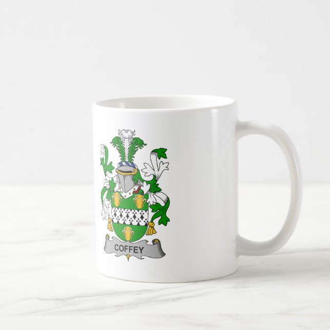 Coffey Family Crest Coffee Mug (Right)
