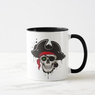 Cofffee Mug-Pirate Skull Mug