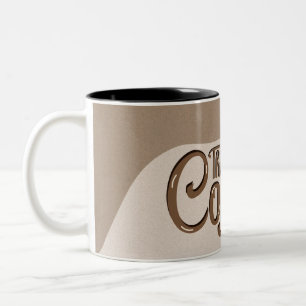 cofffee shop browen colour mug